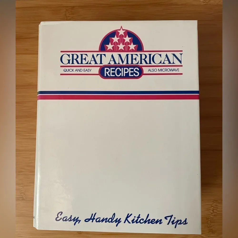 Vintage 1980’s “Great American Recipes” Cookbook